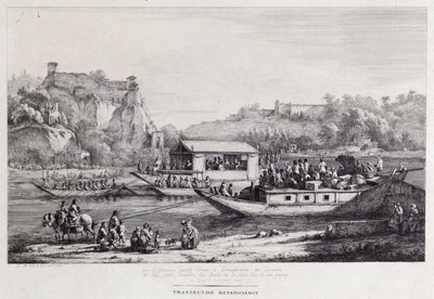 Veneretki Seine-joella, 1803 tekijältä Jean Jacques de Boissieu