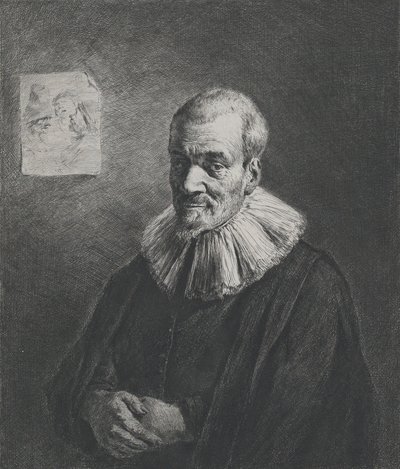 Muotokuva, David Teniers nuoremman mukaan, 1803. tekijältä Jean Jacques de Boissieu