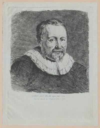 Muotokuva Van Dyckin mukaan, 1770. tekijältä Jean Jacques de Boissieu