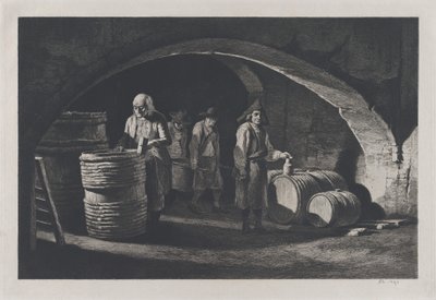 The Coopers, 1800-luvun lopun kopio vuodelta 1790. tekijältä Jean Jacques de Boissieu