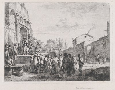 Pienet Charlataanit, 1773. tekijältä Jean Jacques de Boissieu