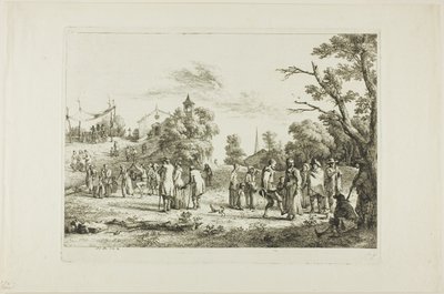Kyläjuhla tekijältä Jean Jacques de Boissieu