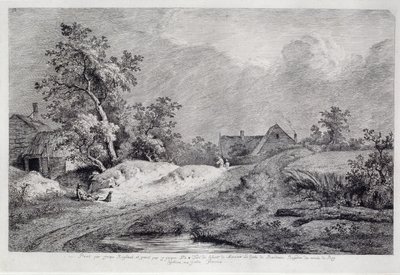 Vehnäpelto, 1772 tekijältä Jean Jacques de Boissieu