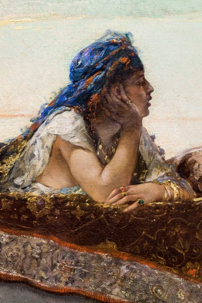 Ilta terasseilla (Marokko) tekijältä Jean Joseph Benjamin Constant