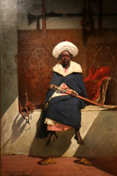 Marokkolainen kuningas Tahamy. tekijältä Jean Joseph Benjamin Constant