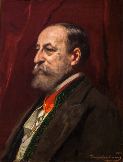 Camille Saint-Saensin muotokuva tekijältä Jean Joseph Benjamin Constant