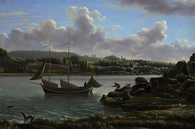 Lähdössä metsästämään tekijältä Jean Joseph Xavier Bidauld