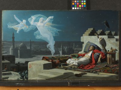 Eunukin unelma, 1874 tekijältä Jean Jules Antoine Lecomte du Nouy