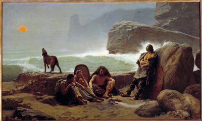 Gallialaiset todennäköisyydet. Jean Jules Antoine Lecomte Du Nouyn (1842-1923) maalaus tekijältä Jean Jules Antoine Lecomte du Nouy