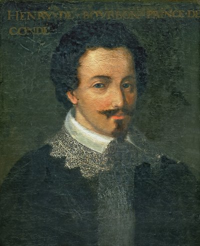 Henri I de Bourbon Conden muotokuva tekijältä Jean Laurent Mosnier