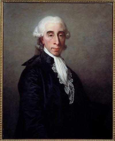 Jean Sylvain Baillyn muotokuva tekijältä Jean Laurent Mosnier