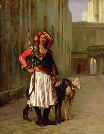 Huonekalut ja erilaiset esineet 1100- ja 1300-luvuilta tekijältä Jean Leon Gerome