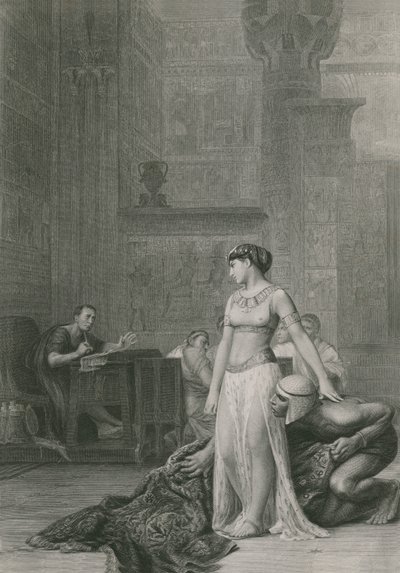 Kleopatra ja Caesar tekijältä Jean Leon Gerome