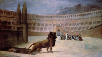 Kristittyjen marttyyrien viimeinen rukous. Jean-Leon Geromen (Jean Leon Gerome) maalaus. tekijältä Jean Leon Gerome