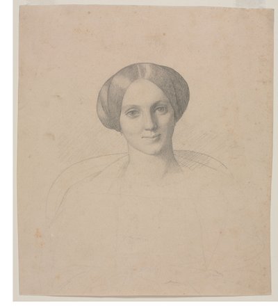 Naisen muotokuva, 1800-luku. tekijältä Jean Leon Gerome