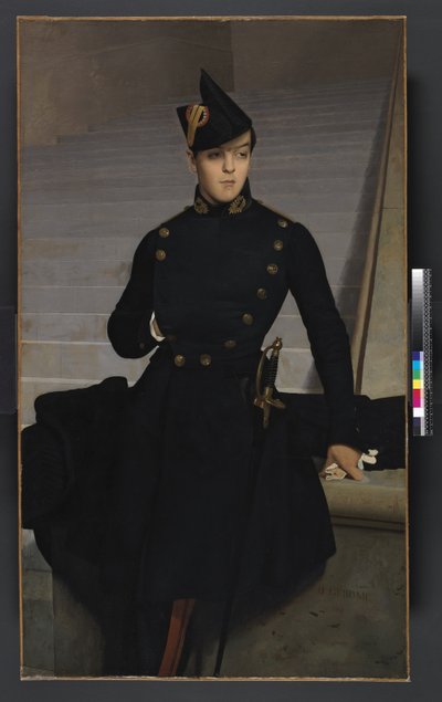 Taiteilijan veljen Claude-Armand Gérômen muotokuva, 1948 tekijältä Jean Leon Gerome
