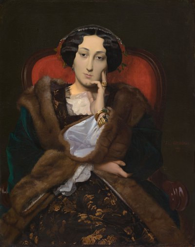 Naisen muotokuva tekijältä Jean Leon Gerome