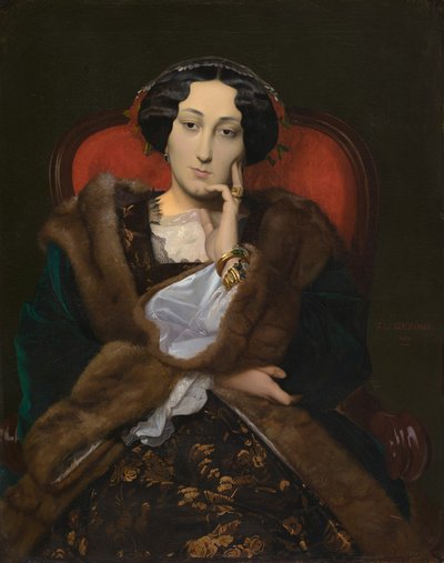 Naisen muotokuva tekijältä Jean Leon Gerome