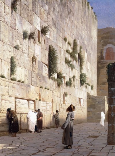 Salomon muuri, Jerusalem tekijältä Jean Leon Gerome