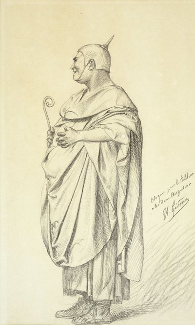 Tutkimus kahdelle Augurille, tekijältä Jean Leon Gerome