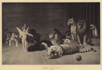 Cupidon kesyttänyt tekijältä Jean Leon Gerome