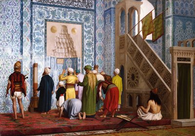 Sininen moskeija, 1878 tekijältä Jean Leon Gerome