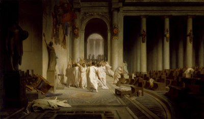 Caesarin kuolema tekijältä Jean Leon Gerome