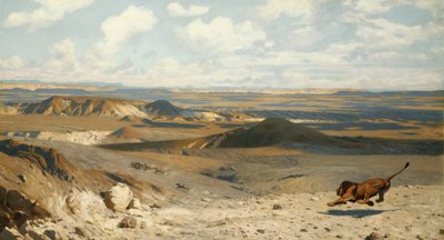 Pursuit; Le Poursuite, 1889 tekijältä Jean Leon Gerome