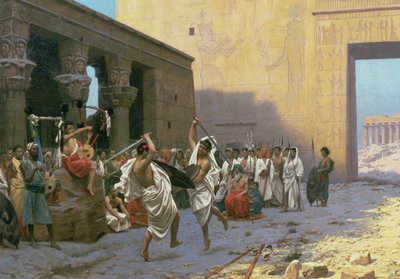 Miekkatanssi (La Phyrique) tekijältä Jean Leon Gerome