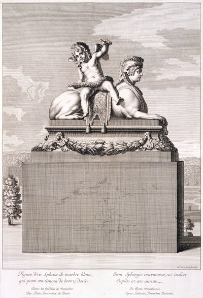 Sfinksin hahmo Versailles