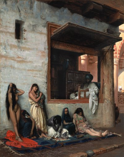 Orjamarkkinat tekijältä Jean Leon Gerome