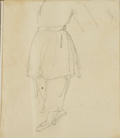 Hahmon alaosa työvaatteissa tekijältä Jean Louis André Théodore Géricault