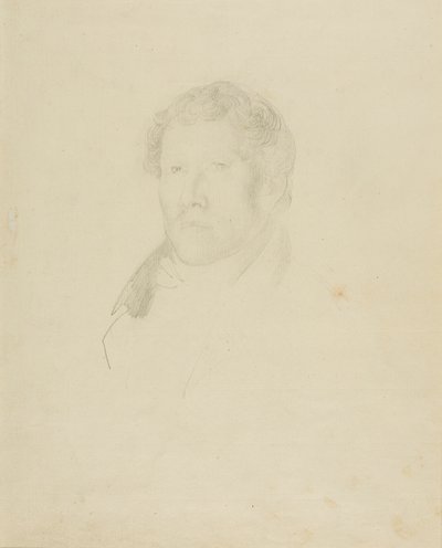 Miehen muotokuva tekijältä Jean Louis André Théodore Géricault
