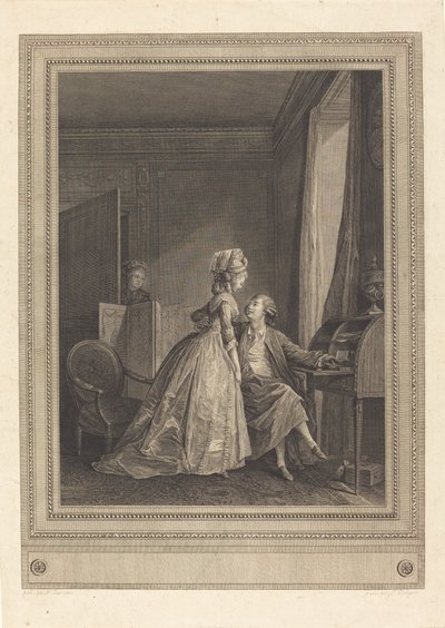 Houkuttelevia tarjouksia tekijältä Jean Louis Delignon after Nicolas Lavreince