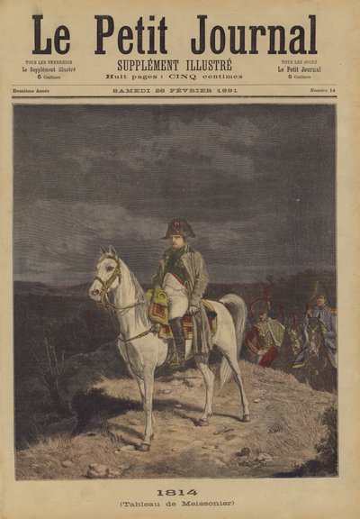 1814 tekijältä Jean Louis Ernest Meissonier