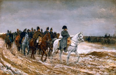"Ranskan kampanja 1814", 1864 tekijältä Jean Louis Ernest Meissonier