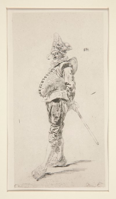 Punchinello tekijältä Jean Louis Ernest Meissonier