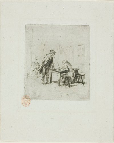 Kersantti Reporter tekijältä Jean Louis Ernest Meissonier