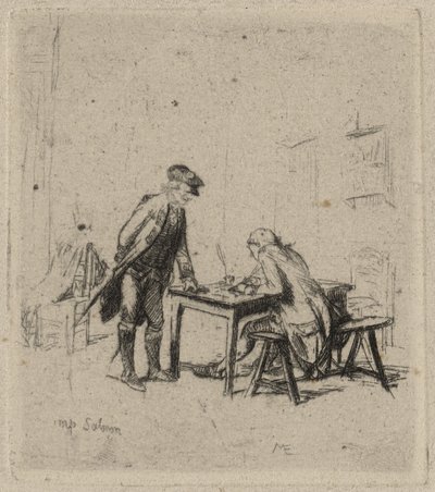 Nimetön tekijältä Jean Louis Ernest Meissonier