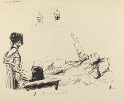 Versaillesissa. Bochesin lähetys tekijältä Jean Louis Forain