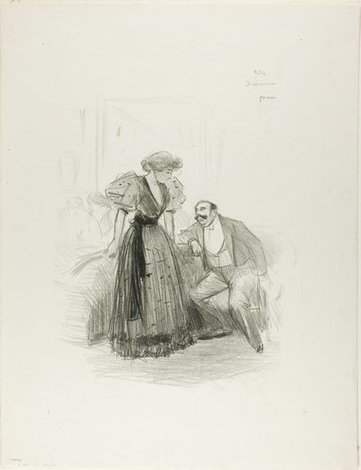 Iltajuhlissa tekijältä Jean Louis Forain