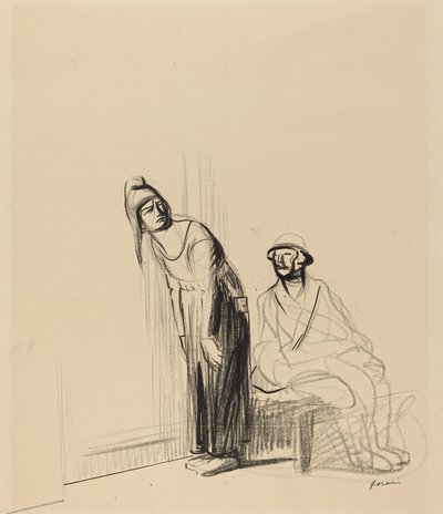 Rauhankonferenssissa n. 1919. tekijältä Jean Louis Forain