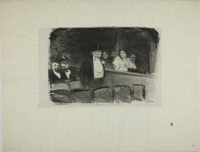 Teatterissa tekijältä Jean Louis Forain