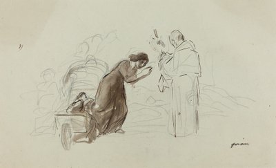 Siunaus Lourdesissa tekijältä Jean Louis Forain