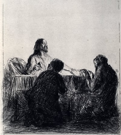 Breaking of the Bread, 1925. tekijältä Jean Louis Forain