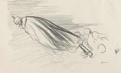 Ensimmäisen tunnin ne. Isä! missä olemme uudesta sodasta... ..., c. 19141919. tekijältä Jean Louis Forain