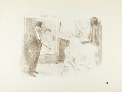 Tanssijan pukuhuone, toinen levy tekijältä Jean Louis Forain