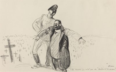 Lyhyesti sanottuna se on vain ihmismateriaalia., c. 19141919. tekijältä Jean Louis Forain