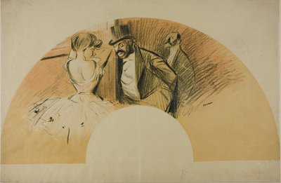 Gavarni-pallon fani tekijältä Jean Louis Forain