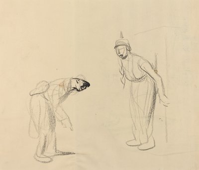 "Louisin" piilottaminen [verso] tekijältä Jean Louis Forain